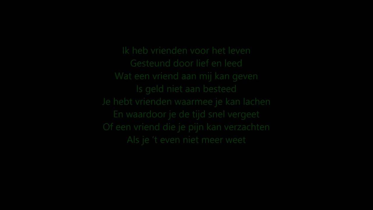 Jan smit - Vrienden voor het leven lyrics Jan smit - Vrienden voor het leven lyrics