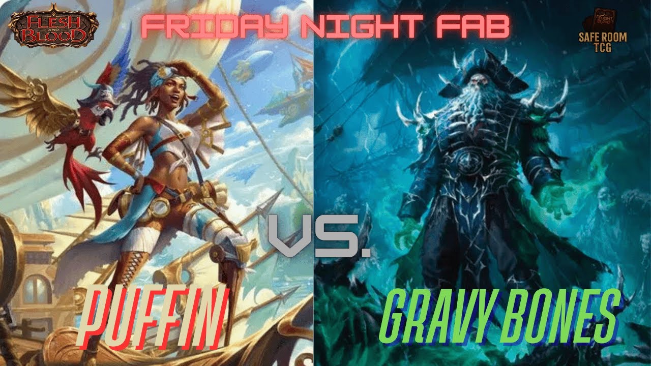 Puffin Vs. Gravy Bones! | Friday Night FAB! | Flesh and Blood TCG