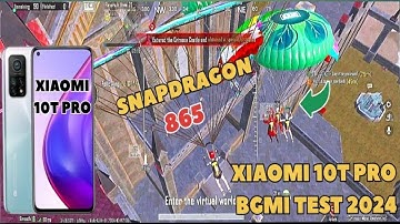 Xiaomi Mi 10T Pro BGMI (PUBG) TEST IN 2024 | MI 10T PRO BGMI GRAPHICS TEST
