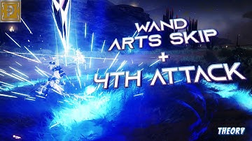 【PSO2NGS】New Wand Skills! Wand Arts Skip + Wand Extra Attack | Theory Crafting