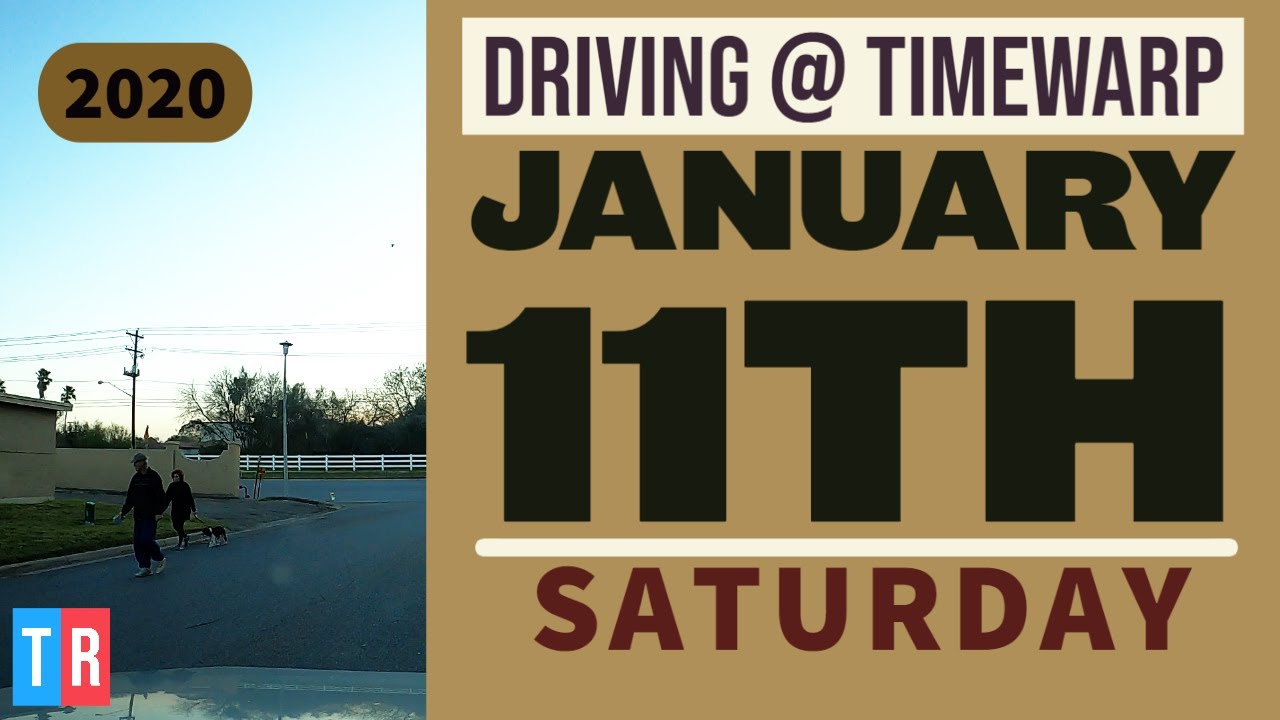 Time-lapse Daily Driving Series | Driving @ TimeWarp | January 11th 2020
