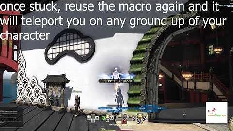 FFXIV OOB: how to skip the kugane tower using one naughty trick