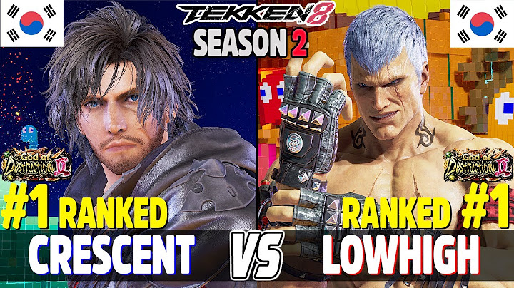T8 (v2.03) ▰ CRESCENT (#1 Ranked Clive) Vs LOWHIGH (#1 Ranked Bryan) ▰ Tekken 8 High Level Gameplay