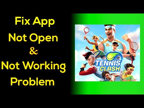 How to Fix Tennis Clash App Not Working / 