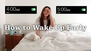 How to Wake Up Earlier and WITHOUT Feeling Tired :)