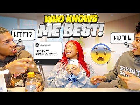 WHO KNOWS ME BEST WITH JAY CINCO AND DEHSAE * THINGS GOT SPICY *