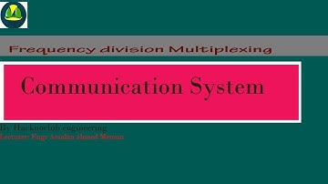 Frequency Division Multiplexing( FDM)