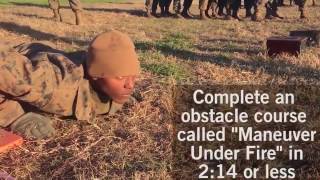 Marine Recruits Complete Combat Fitness Test on Parris Island