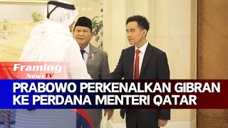 Prabowo-Gibran Temui Emir Qatar dan Perdana Menteri & Minister of Foreign Affairs Qatar