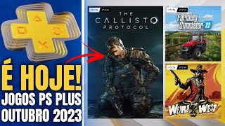 7 JOGOS GRÁTIS PSN PLUS OUTUBRO 2023! SERÃO SESSES? SÓ JOGÃO! 