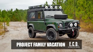 Custom Soft Top Safari Defender 90 | Project Family Vacation | E.C.D. Automotive Design screenshot 5