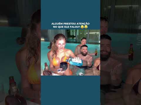 Alguém prestou atençãono que ele falou? 😂😂