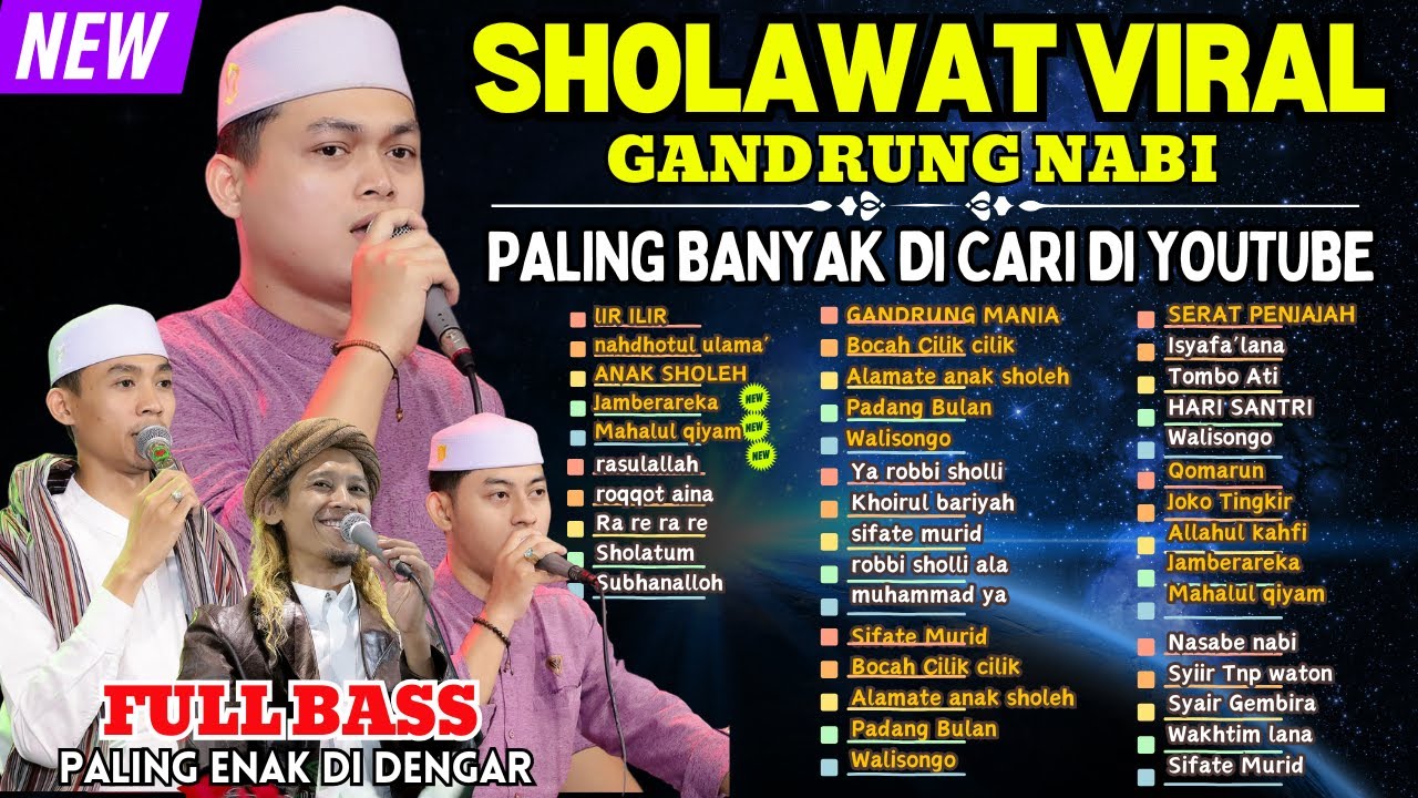TERBARU!!! SHOLAWAT GANDRUNG NABI FULL ALBUM TERBARU | SPESIAL SERAT PENJAJAH ‼