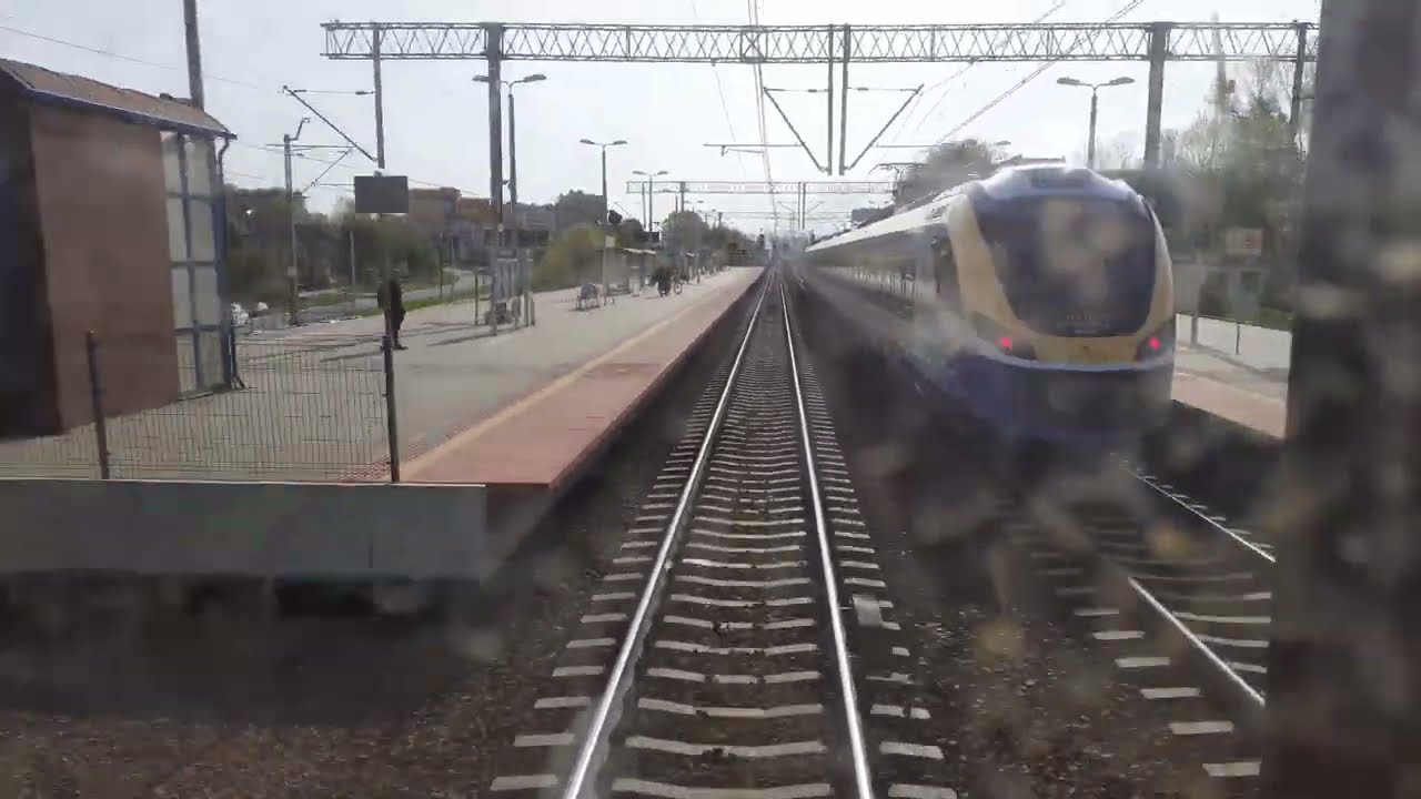 IC 36100 Boznańska rearview Kraków Główny - Wrocław Główny LK132/LK133/LK134/LK136/LK138/LK138 E30