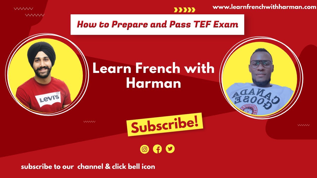 TEF Canada French Exam How To Prepare And Pass Tef Exam YouTube TEF Canada French Exam How To Prepare And Pass Tef Exam YouTube