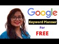 How to use Google Keyword Planner for FREE in Hindi in 2021 | Google Keyword Planner Tool Tutorial