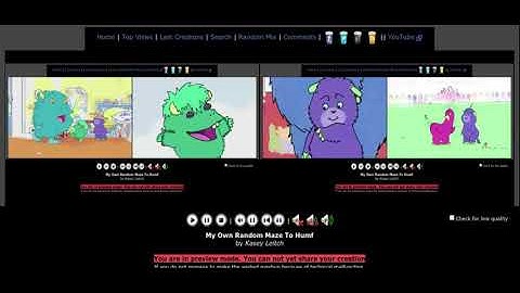 Random Maze To Humf Quadparison