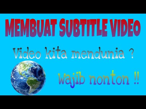 Video: Cara Memperbanyak Subtitle