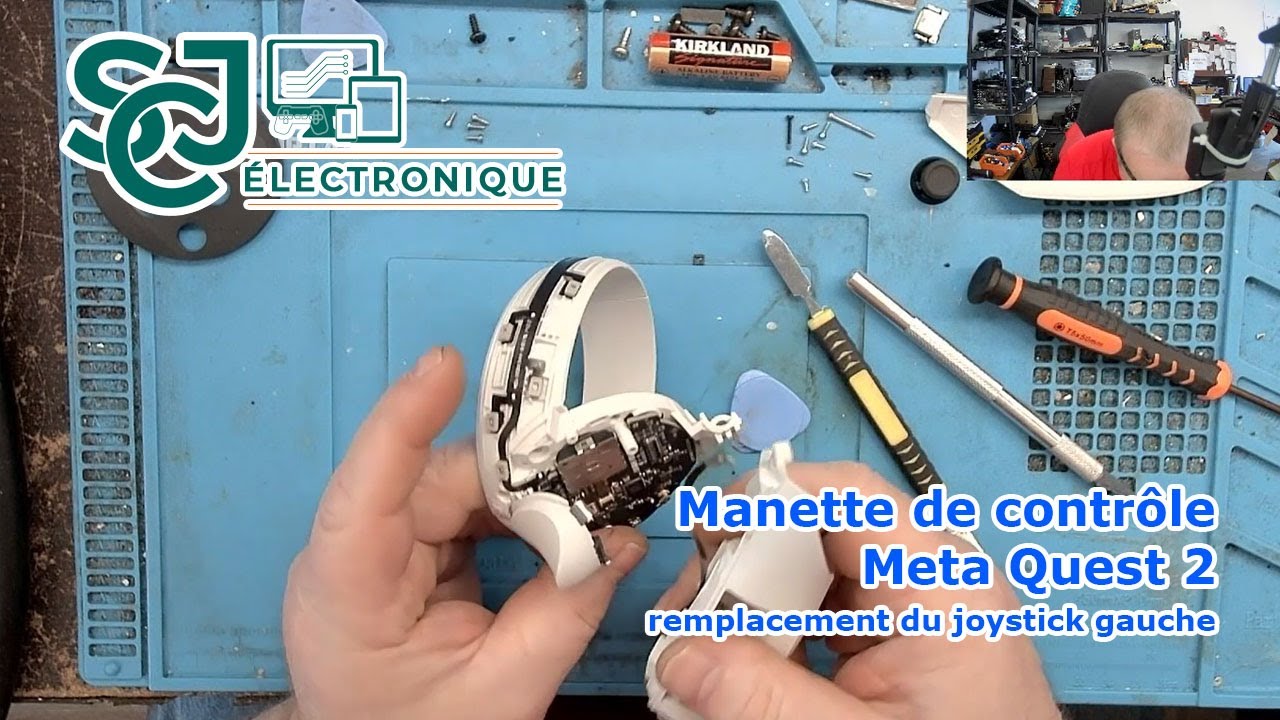 gauche Meta Quest 2 SJC Électronique YouTube