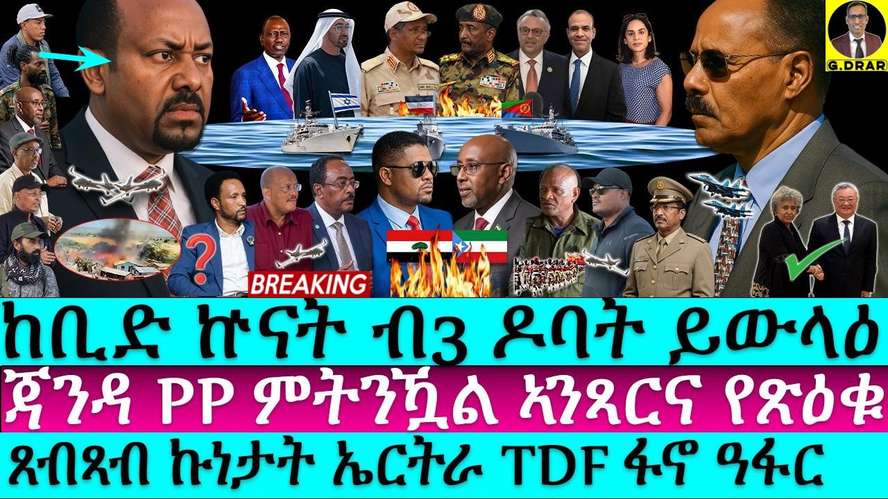 Oct-24 ጃንዳ PP ምትንዃል ኣንጻርና የጽዕቁ I ከቢድ ኵናት ብ3 ዶባት ይውላዕ I Abiy All-Front War I Reda Accuse Eritrea, SAF