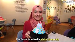 Unicorn & Korean Bingsu - Ice Age Desserts Cafe