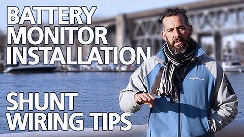 Power Time with Jeff Cote - Battery Monitor Installation, Shunt Wiring Tips