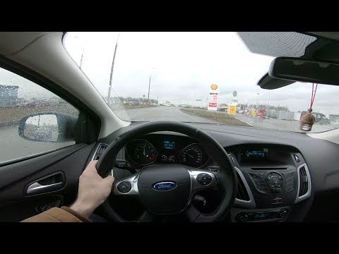 2013 Ford Focus 1.6L POV Test Drive