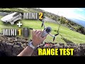DJI MINI 2 Range Test with MINI 1 Battery - How Far Will It Go? (Bonus Search & Rescue!)