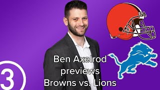 Celebrity Lions' Tim Boyle will be the worst quarterback the Cleveland Browns face this season: Ben Axelrod Net Worth