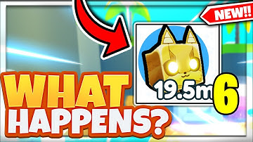 What Happens When You Fuse 6 GOLDEN CYBER FOXES? (Roblox PET SIMULATOR X)