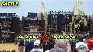 Battle MP Audio VS Sinar Music di Lapangan Harjokuncaran Malang