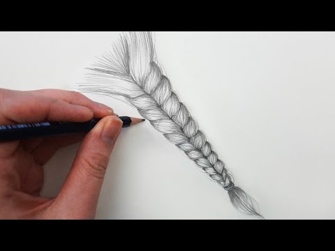 Video: Wie Zeichnet Man Mit Einem Einfachen Bleistift