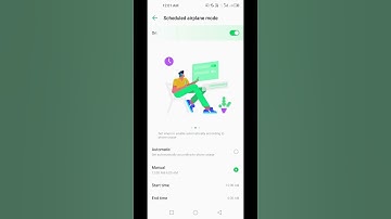 automatic airplane mode / flight mode / infinix