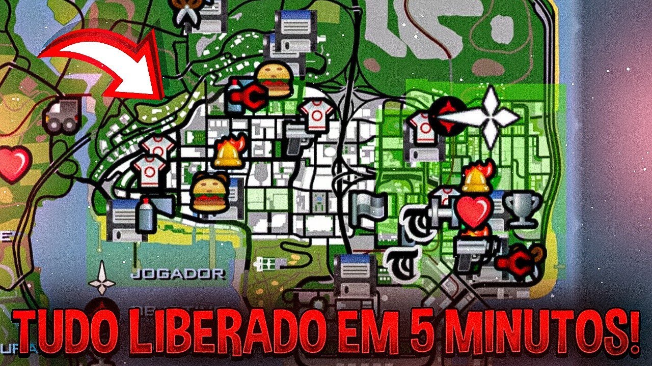 Como desbloquear tudo no GTA SA - Android (sem fazer missões) 