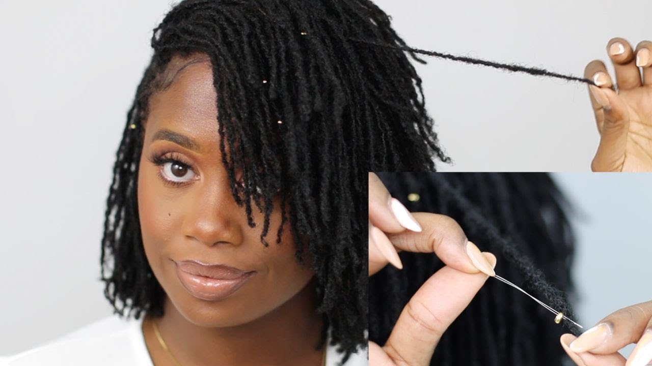 How To Add Loc Sprinkles To Your Locs