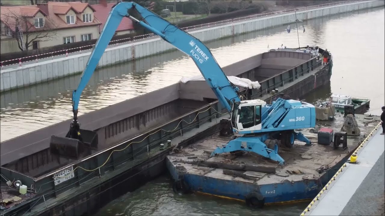 ETAP IV Przekopu Mierzei Wiślanej. Pogłębianie rzeki Elbląg Relacja z Nowakowa