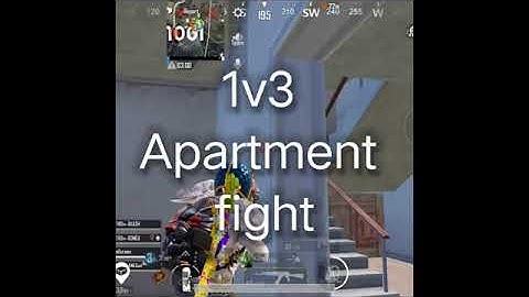 1v3 School Apartment Fight #bgmi #pubgmobile #1v3 #1v3clutch #subscribe #gamer