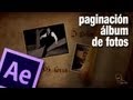 Tutorial after effects: paso de página de album de fotos by @ildefonsosegura