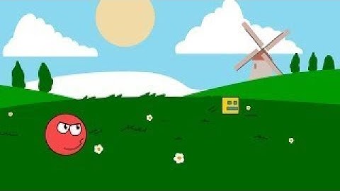 Geometry Dash vs Red Ball Animation (Part 1)