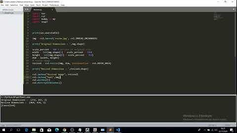 step7 5.6    opencv - sublimetext
