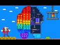 Mario VS Giant Among Us POP IT Maze - Game animation | Pacman Parody