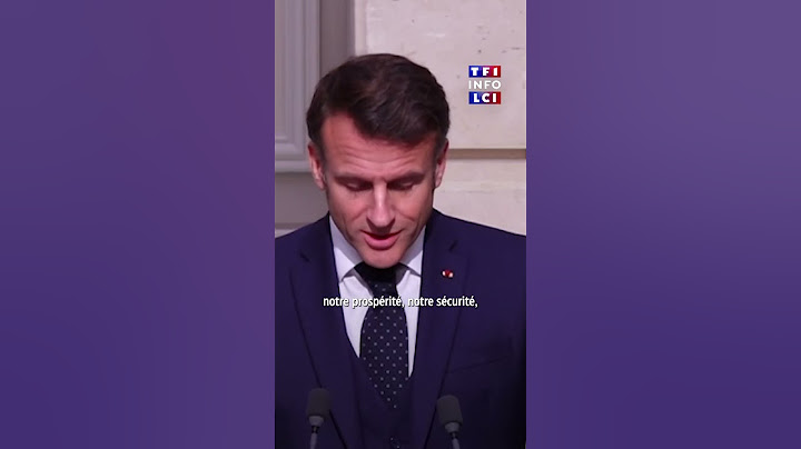 Face à Donald Trump, Emmanuel Macron appelle à une Europe "forte" et "unie" ｜LCI