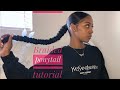 Braided Ponytail Tutorial 💕 EXTENDED | Sxlent Jaii