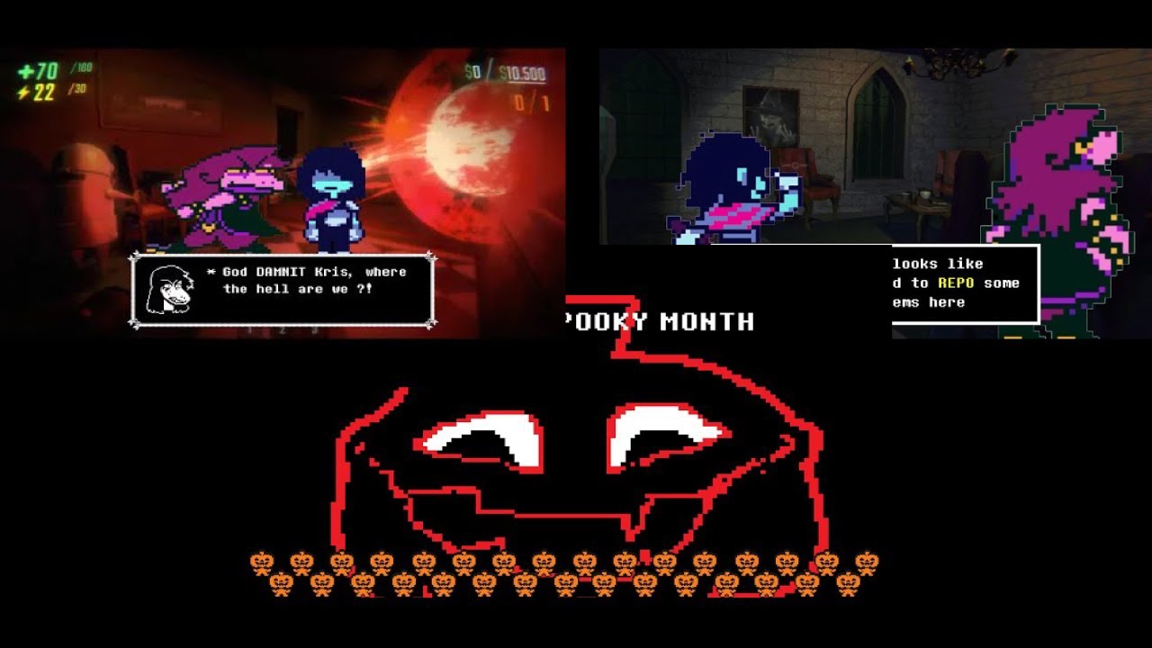 Random videos with Deltarune Sound Effects THE COMPILATION
