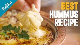 THE BEST HUMMUS Recipe You Will Ever Try! 💯 Perfect Consistency & Silky Smooth | SO EASY TO MAKE screenshot 2