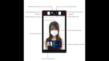 Project of our face recognition temperature measurement terminal,looks good.