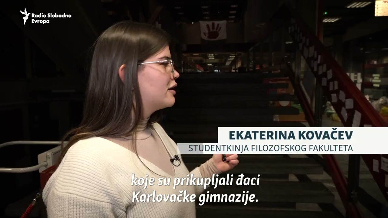 'Mi smo pokretači': Dan sa studentima blokiranog Filozofskog fakulteta u Novom Sadu