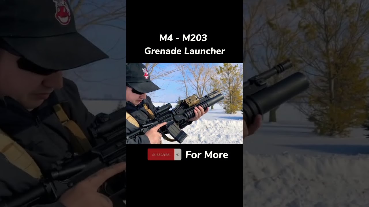 Colt M4A1 LMT M203 40MM Grenade Launcher M4 Shorts