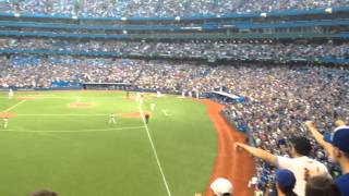 Bautista Grandslam - Crowd reaction ( Jays vs Twins)