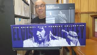 An overview comparison of 2 Elvis Presley Album Collection CD boxed sets.